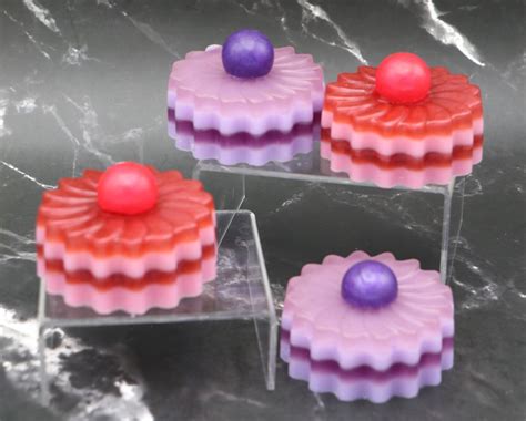 Bakery Gift Box filled with 4 Layered Raspberry Tart Soaps for Mother's ...