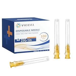 100 Pack 25 G 1 inch (25mm) for Science Laboratory, Refilling Liquid ...