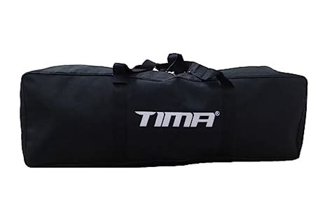 TIMA Polyester, Rayon Team and Individual Cricket Kit Bag (Black ...