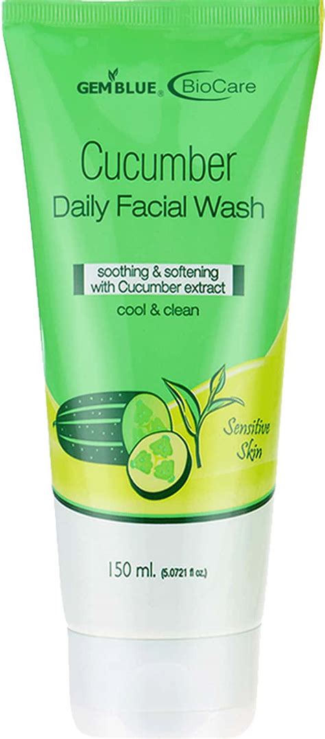 Buy GEMBLUE BIOCARE CUCUMBER DAILY FACIAL WASH, 150ML Online & Get Upto ...