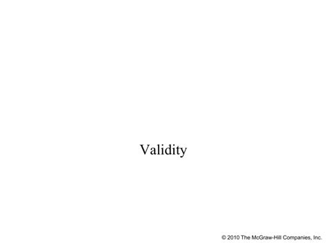 Image result for Define Validity