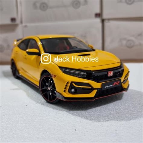 Jual Diecast 1:18 2020 Honda Civic Type R Kuning LCD Models - Jakarta ...