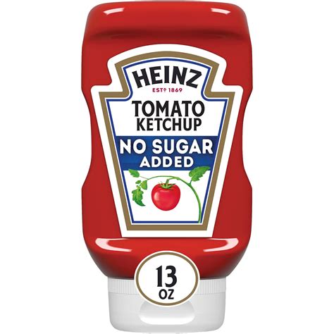 Heinz Ketchup Nutrition Facts
