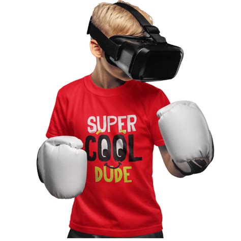 Super Cool Dude Kids T-Shirt – Shuflz