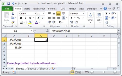 Image result for Weekday Excel