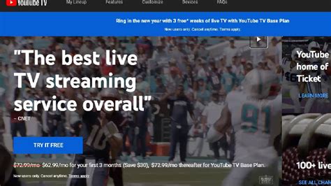 Watch CBS Sports Network online | YouTube TV (Free Trial)
