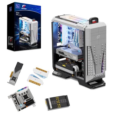 Buy BRICKKK PANTASY Desktop Computer Building Bricks Set for Adult ...