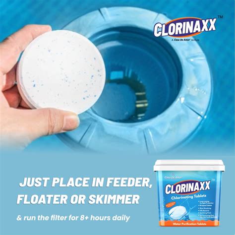 Casa De Amor Clorinaxx Swimming Pool Water Purifier Tablet Chlorine TC