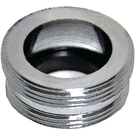 Danco Aerator Adapter, 556427 x 131627 in, Male, Brass, Chrome Plated ...