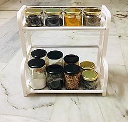 Buy Callas 2-Tier Multi Functional Kitchen Rack with Knife Block ...