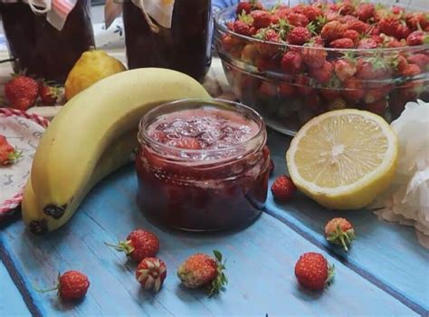 Варенье из клубники с бананом на зиму — пошаговые рецепты