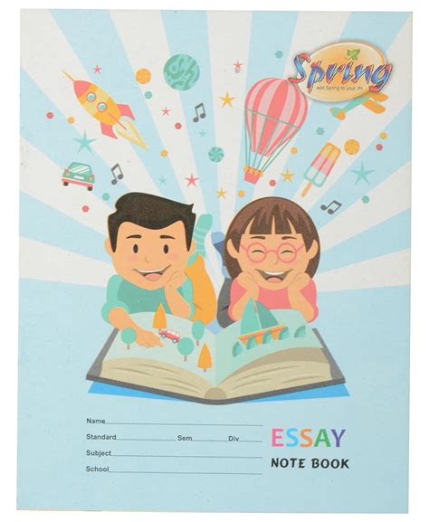 Spring Single Line Notebook, 18 cm x 5 cm x 20 cm, Pack of 15 : Amazon ...