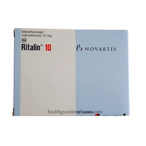 RITALIN 10 mg X 30 TABLETS ( Ritaline ) - Health Guard Medicine