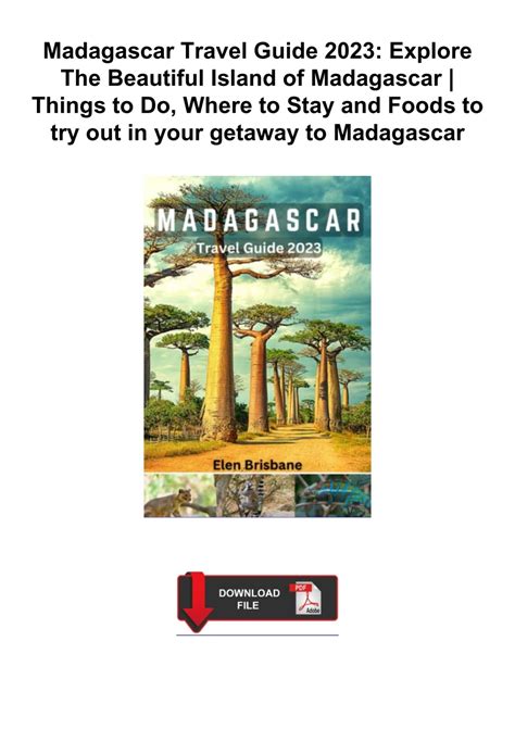 [DOWNLOAD]⚡️PDF ️ Madagascar Travel Guide 2023: Explore The Beautiful ...