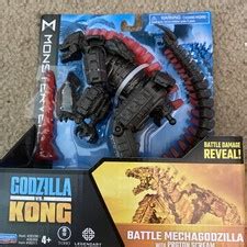 Buy Playmates Godzilla vs Kong 6 BATTLE MECHAGODZILLA w/Proton Scream ...