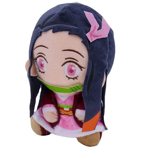 8" Anime Plush Nezuko Plush Tanjiro Zenitsu Inosuke Rengoku Shinobu ...