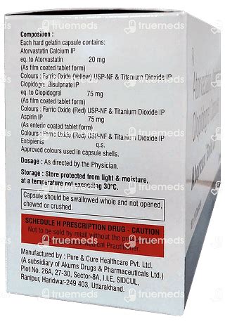 Atorzux Gold 20 Mg Tablet 10 - Uses, Side Effects, Dosage, Price | Truemeds