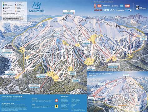 Mammoth Mountain Winter Trail Maps | ASO Mammoth