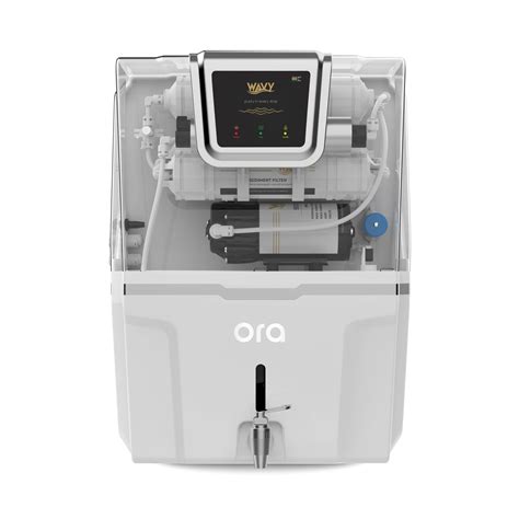 Wavy Ora (White) RO+UV+ZINC ALKALINE + TDS Advanced Multi Stage Water Purifiers with, Fully ...