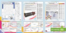 EYFS Winter Paralympic Pencil Control Worksheets - Twinkl
