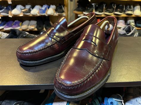 G.H.BASS WEEJUNS LOGAN "WINE" US10.5 | USED SNEAKERS KAI