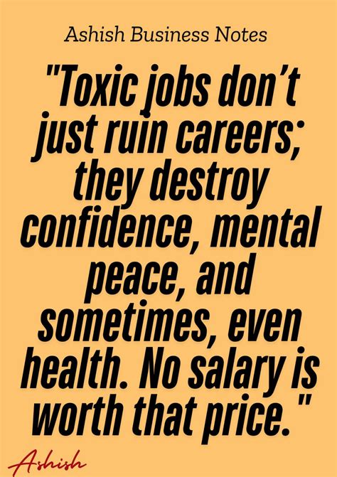 Toxic jobs don’t just hurt careers. ⤷ They drain confidence, steal peace of mind, and sometimes ...