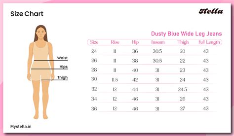 Dusty Blue Wide Leg Jeans – Stella