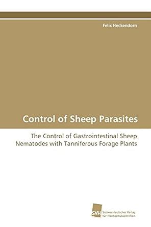 Buy Control of Sheep Parasites Book Online at Low Prices in India ...