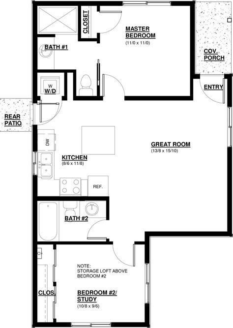 800 Sq Feet Floor Plan - floorplans.click