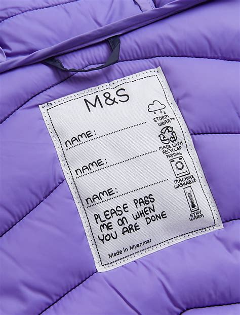 Buy Stormwear™ Lightweight Padded Raincoat at Marks & Spencer