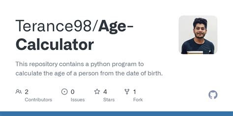 Python Age Calculator 的图像结果