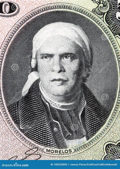 Retrato De Jose Maria Morelos Foto de archivo - Imagen de josé, rebelde ...