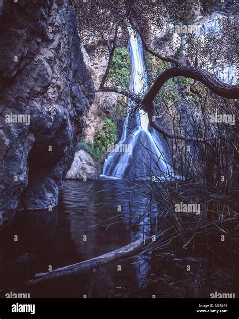 Darwin falls in Death Valley National Park, California, United States ...