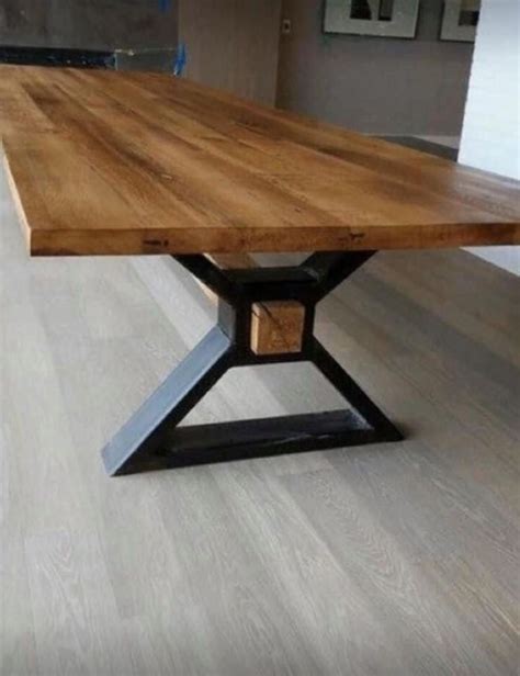 X beam metal table legs industrial table legs steel table legs steel ...