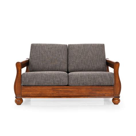 Royaloak Texas American Wooden Sofa 2S Online Price in India - Easy EMI ...