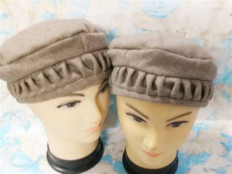 Buy 2 Muslim Prayer Cap Pakhtun Pakol Woolen Hat Afghan Islamic Koofi ...