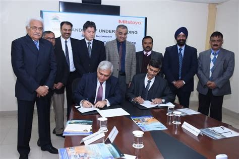 NSIC signs MoU with Mitutoyo South Asia