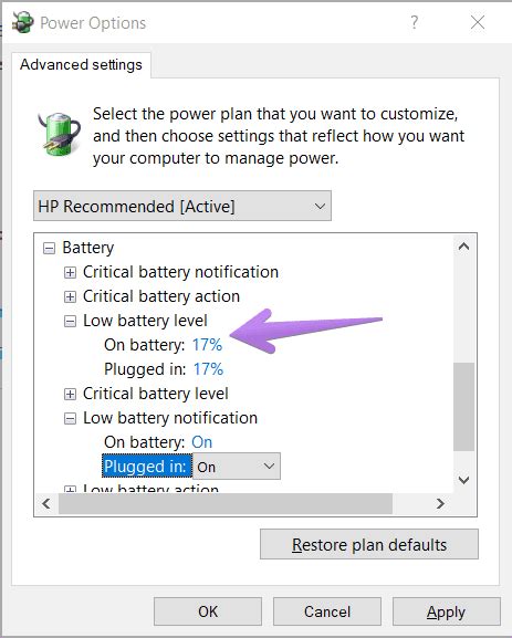 Turn Off Windows 10 Battery Notifications 的图像结果