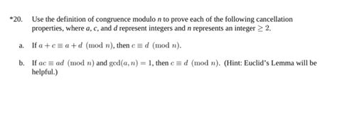 Image result for Congruence Modulo N Formula