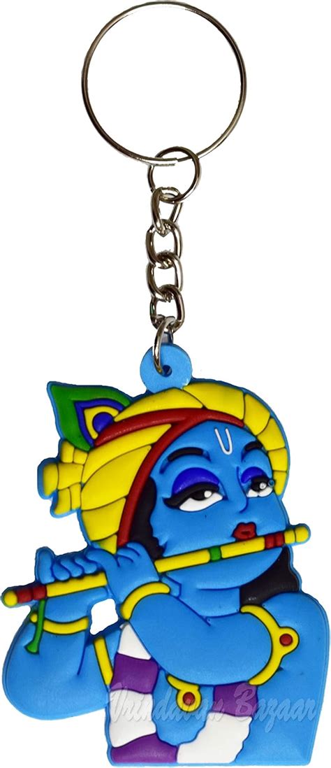 VRINDAVANBAZAAR.COM Buy Adorable Krishna Keychain for Car and Bike at ...