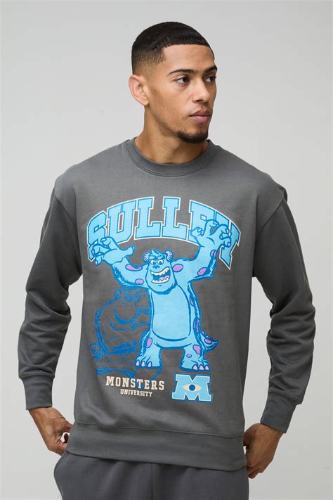 Hoodies & Sweatshirts | Oversized Pixar Sulley Monsters Inc License ...