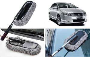 Techfly Microfiber Car Cleaning Duster Car Wash Dust Wax Mop Car ...