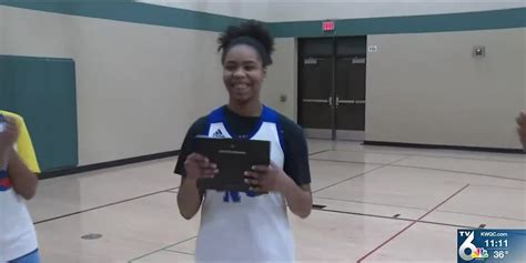 Journey Houston wins TV6 Spotlight Athlete of the Week