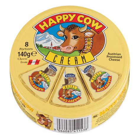 Happy Cow Cream Cheese 140g Veg, Spreadable, Imported : Amazon.in ...