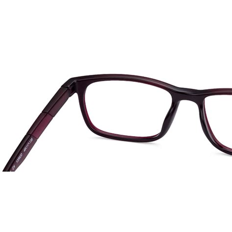 Buy Lenskart Air Online: Purple Transparent Full Rim Rectangle Lenskart ...