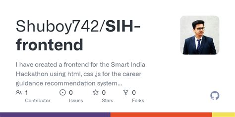 Sih GitHub Profile 的图像结果