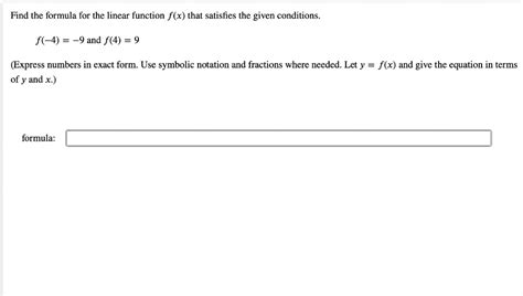 Image result for Linear Function Formula F X