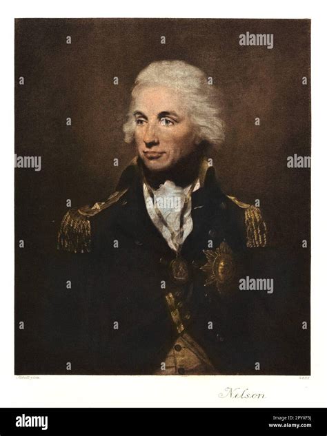 Horatio nelson trafalgar war british historical Cut Out Stock Images ...