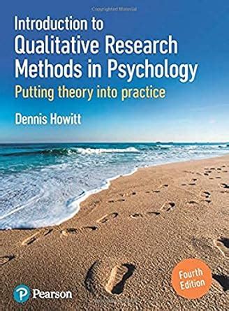Buy Introduction to Qualitative Research Methods in Psychology: Putting ...