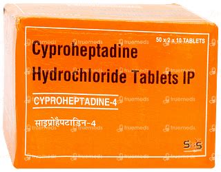 Cyproheptadine 4 Tablet – Allergy & Appetite Stimulation